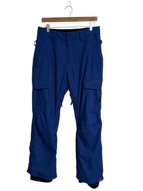 Quicksilver Snowboard pants Porter men’s size Small in sodalight blue